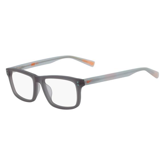 NEW KIDS NIKE 5536 021 Anthracite & Light Aqua Eyeglasses 46mm with Case